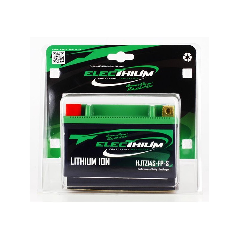 1079100 - LTZ14S : Batteria al litio Electhium Honda Forza 750