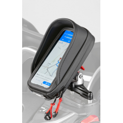 01VKIT + S904B : Supporto GPS/smartphone Givi Honda Forza 750