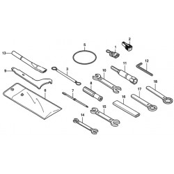 outils_nss750_epc : Trousse à outils Honda Forza 750 Honda Forza 750