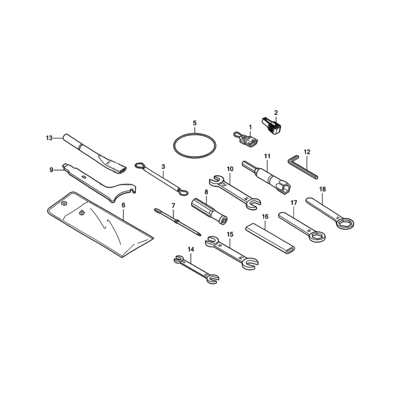 outils_nss750_epc : Set de herramientas Honda Forza 750 Honda Forza 750