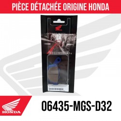 06435-MGS-D32 : Pastiglie dei freni posteriori originali Honda Honda Forza 750