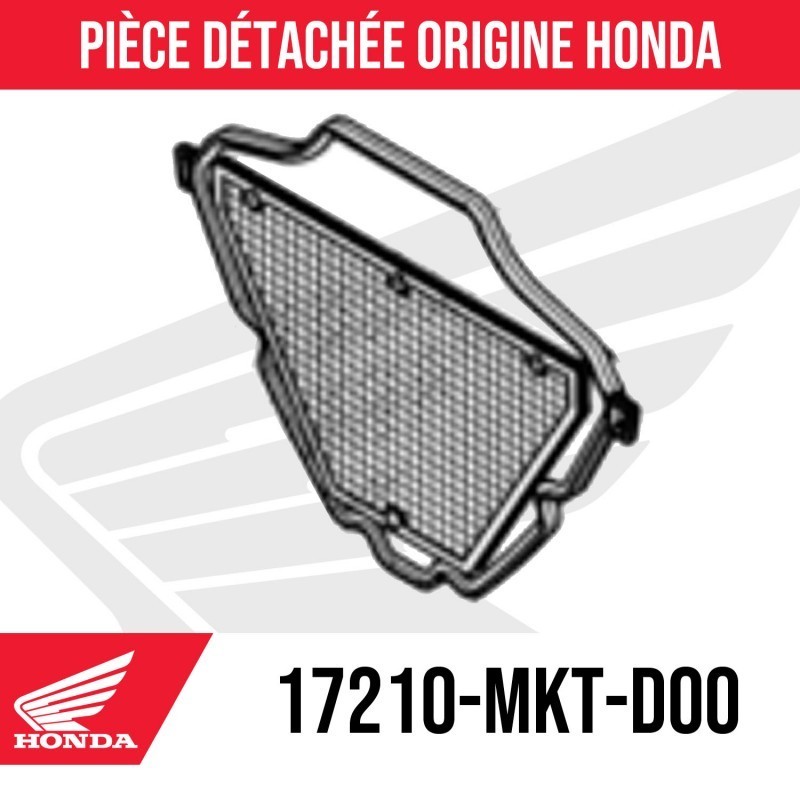 17210-MKT-D00 : Filtro dell'aria originale Honda Honda Forza 750