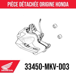 33400-MKV-D03 / 33450-MKV-D03 : Intermitente delantero Honda 2023 Honda Forza 750