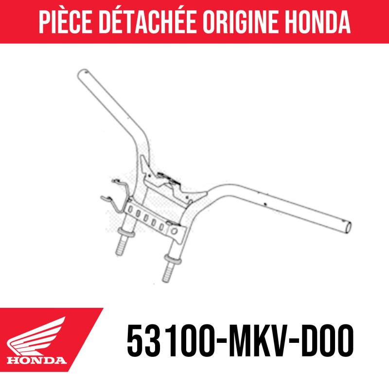 53100-MKV-D00 : Honda Origin Handlebar Honda Forza 750