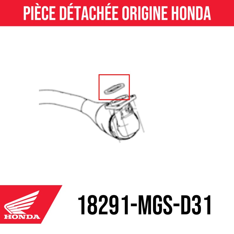 18291-MGS-D31 : Guarnizione collettore Honda Honda Forza 750