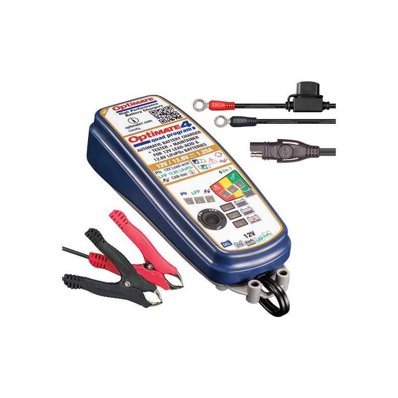 605006399901 : Caricabatterie/tester di batteria Optimate 4 Honda Forza 750